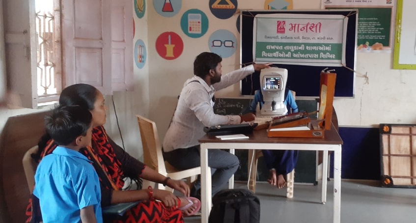 Vision Care for Lakhpat Students